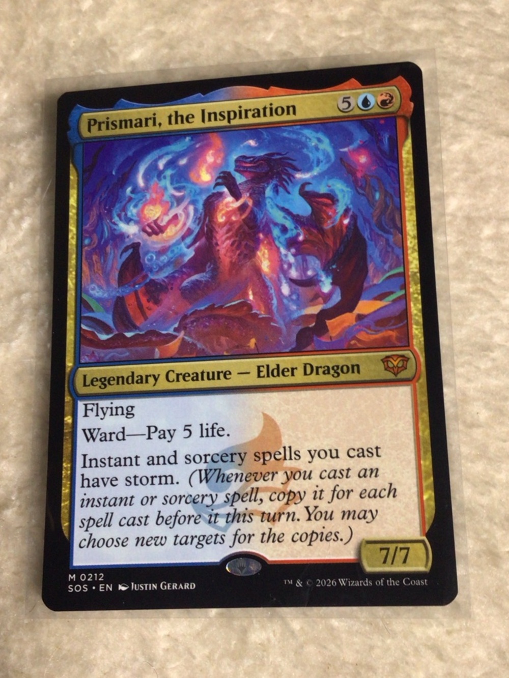 Wizards of the Coast Prismari, the Inspiration